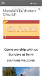Mobile Screenshot of messiah-lutheran-church.com